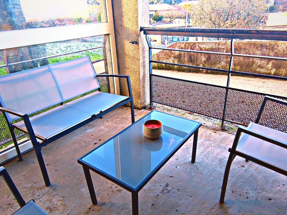 *Le Cocon Bistroquet*Oc.Keys/Terrasse/ Parking Lägenhet Carcassonne Exteriör bild